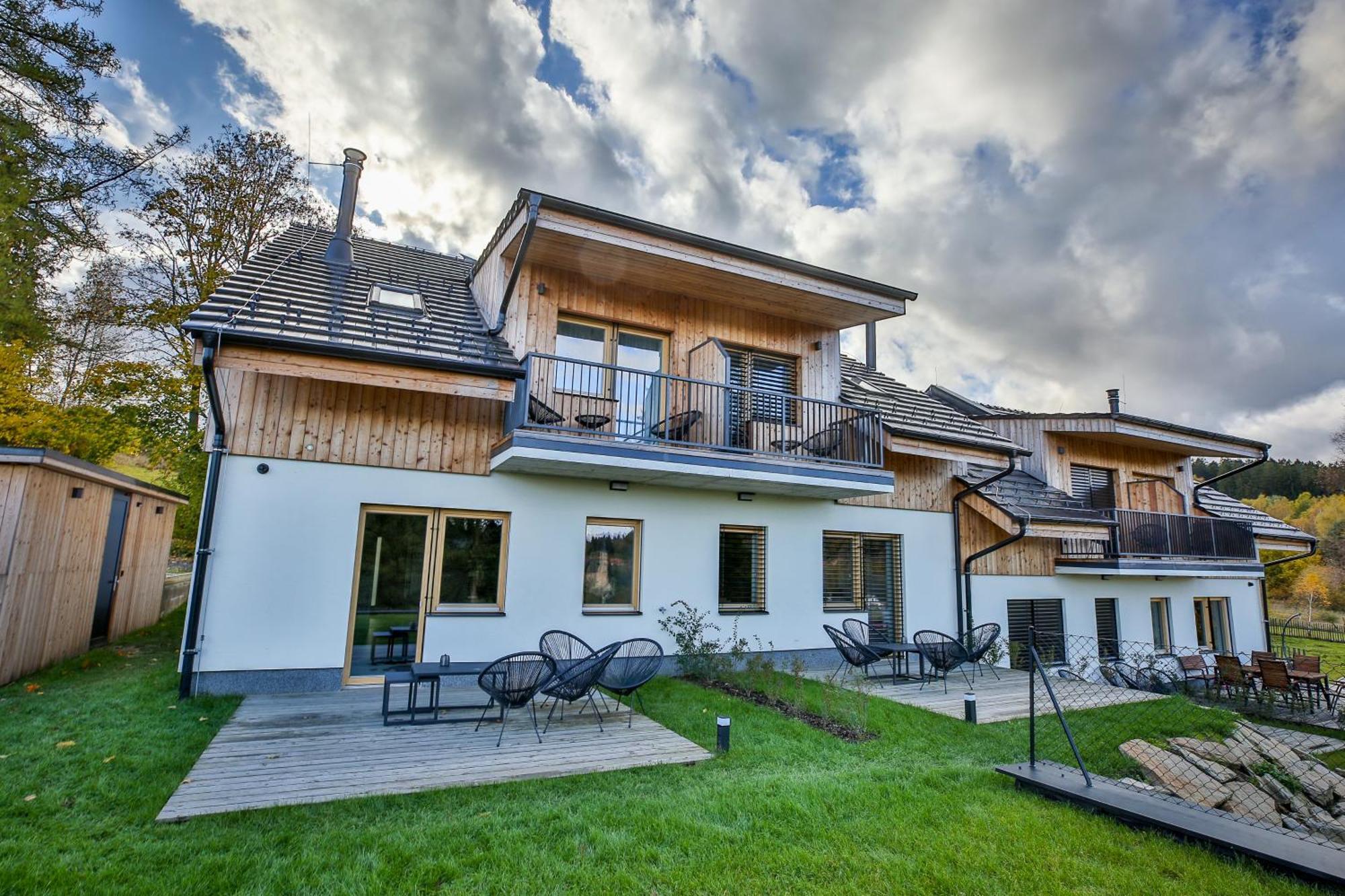Apartmany Lipno เชดนีวีตอน ภายนอก รูปภาพ